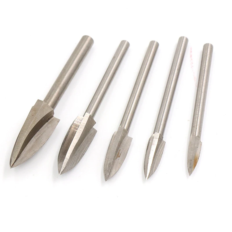 Juego de brocas para tallar madera, herramienta rotativa Dremel, accesorios de taladro de grabado, broca de fresado, herramientas de carpintería, 1 Uds.