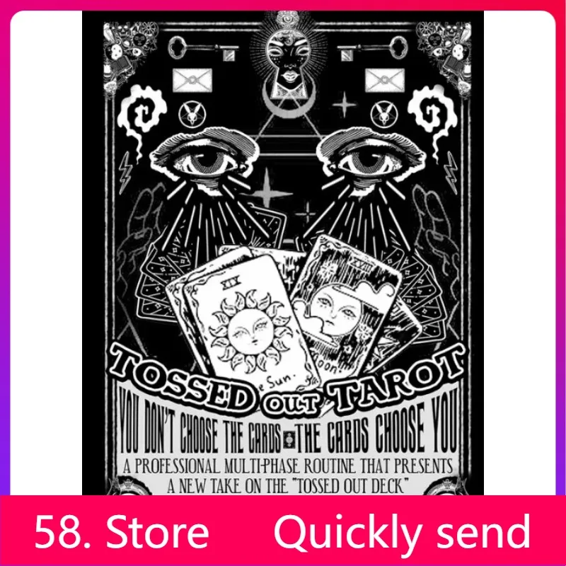 

New 2025 TOSSED OUT TAROT (Tossed Out Deck) - Magic tricks ( 58 Store Download )