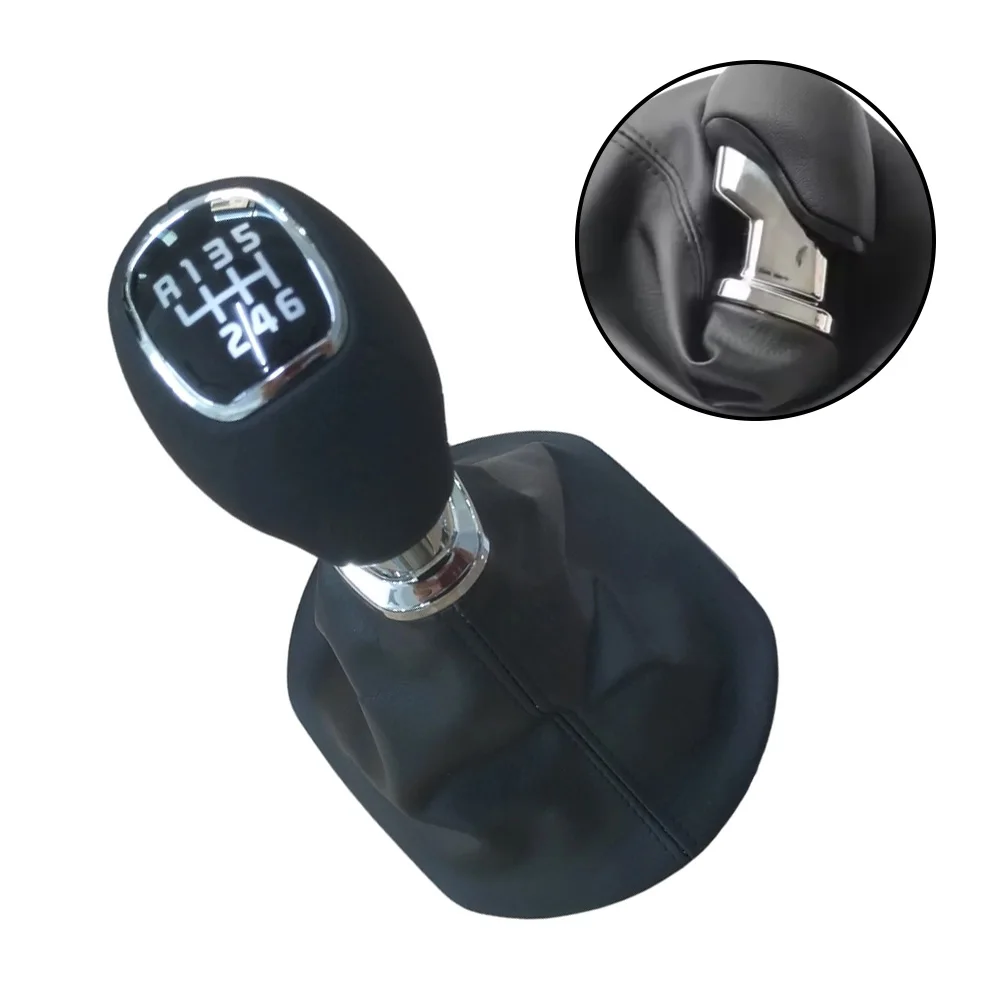 

Shift Knob Boot Gaiter Assembly 846403W020WK for Kia For Sportage 2011 through 2015 ABS Leather Gear Lever Cover