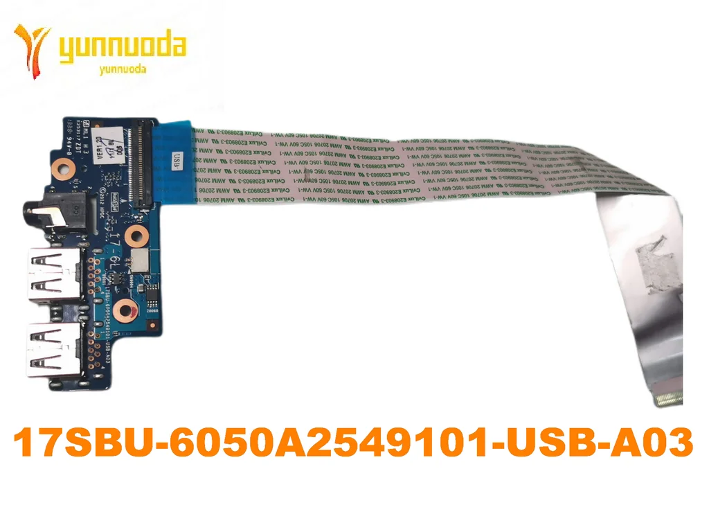 

Original for HP Envy 17-J 17-J010us Audio USB board 17SBU-6050A2549101-USB-A03 tested good free shipping