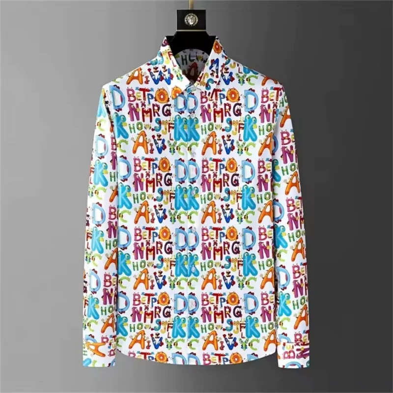 2025 Exquisite Plaid Business Casual Gentleman Long Sleeve Men Shirt Autumn Quality Comfortable Breathable Chemise Homme