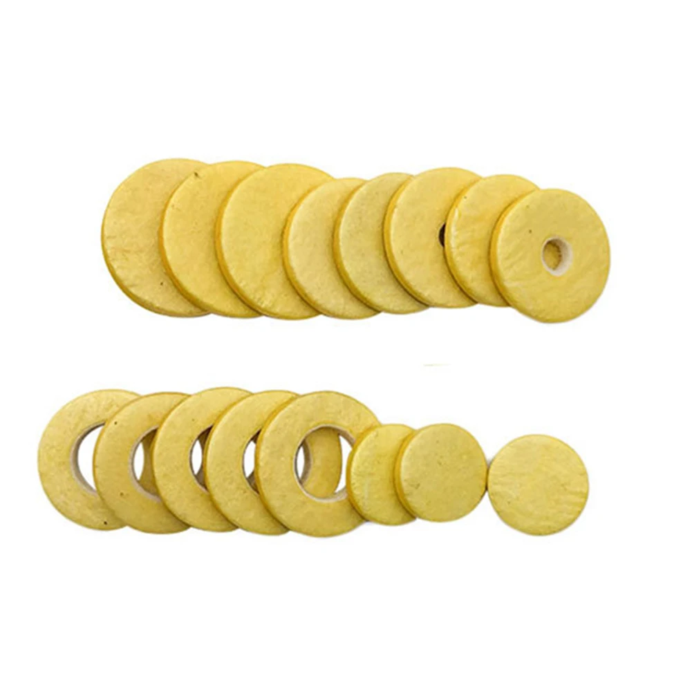 Flute Maintenance Flute Leather Pads Cork Flute Pads Optimal Performance Premium Cork Leather Pad For 16/17 Hole Flute