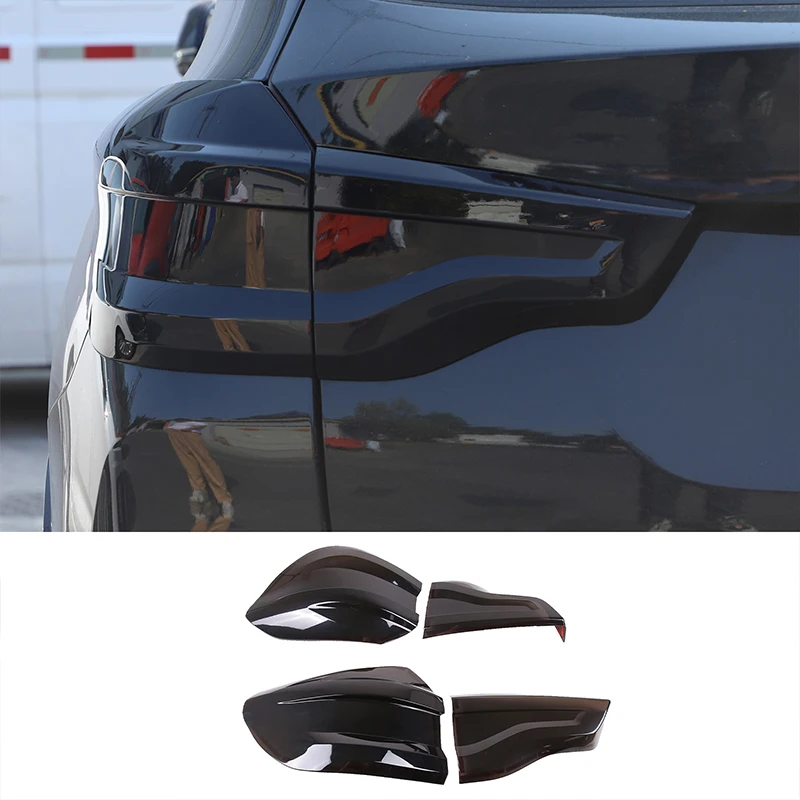 For BMW X3 G01 2018-2021 Car Rear Tail Lamp Shade Brake Indicator Light Reversing Lamp Blackened Tail Lamp Cover Accessories