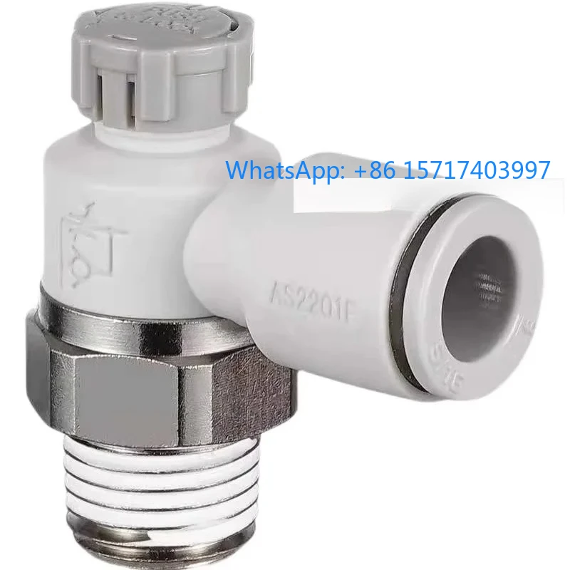 

Тип замка дроссельной заслонки AS1201F-M5-04A/06A AS2201F-01-06 шарнир регулировки скорости цилиндра