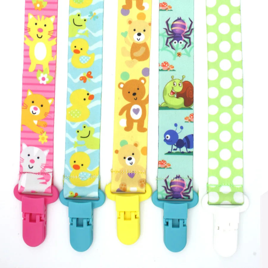 

Cute Cartoon Baby Pacifier Clips Pacifier Chain Dummy Clip Nipple Holder for Nipples Children Pacifier Clip Soother Holder Tools