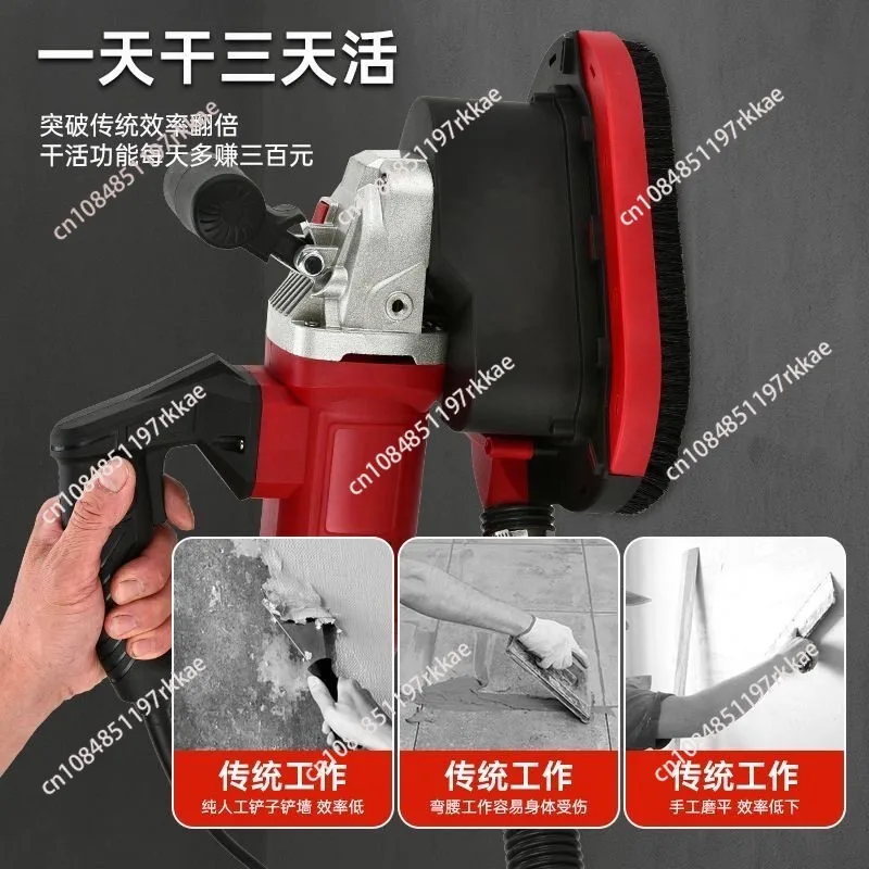 Self-Priming Dust Extracting 3-Head Floor Grinder Terrazzo Concrete Surface Renovation Polishing Machine