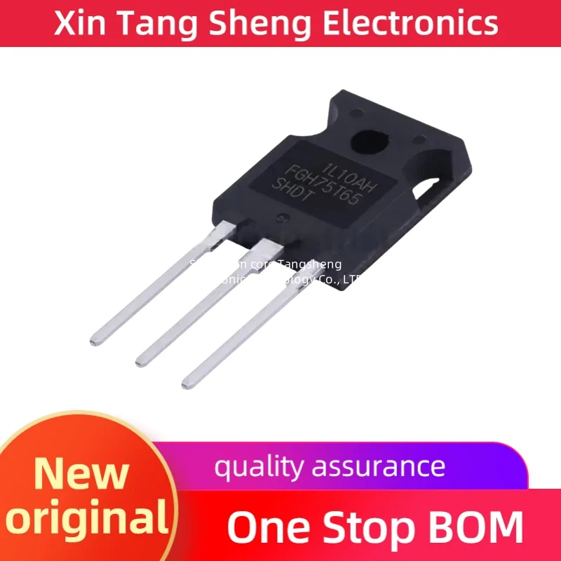 

5PCS-10PCS FGH75T65SHDT TO-247 IGBT 650V 150A NEW AND ORIGINAL ON STOCK