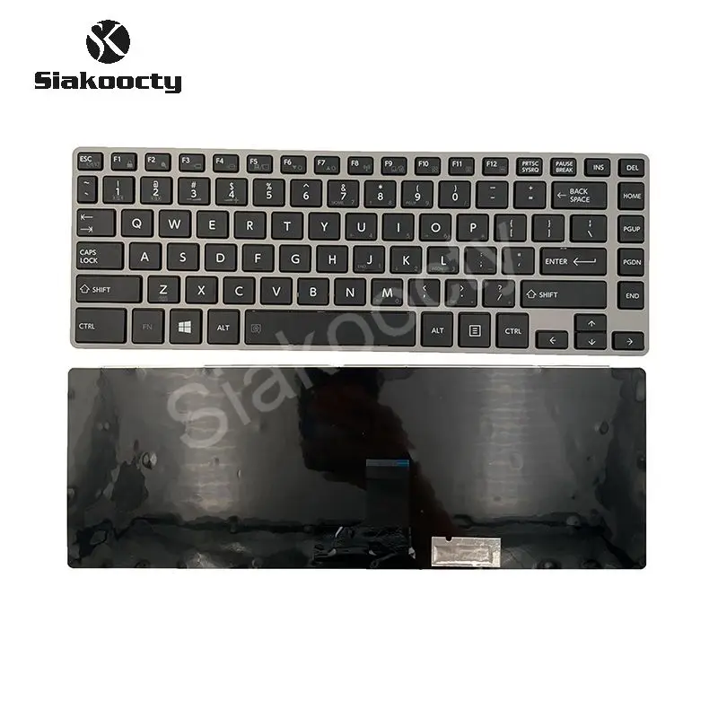 Teclado Toshiba Tecra Z40-a119 Z40-a-16q Z40-a-17j Nsk-v20bn sem Retroiluminação