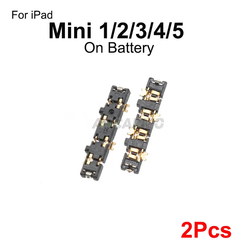 Aocarmo 2 قطعة/الوحدة لباد مصغرة 1 2 3 4 5 بطارية FPC موصل الاتصال على اللوحة الرئيسية اللوحة استبدال جزء #3