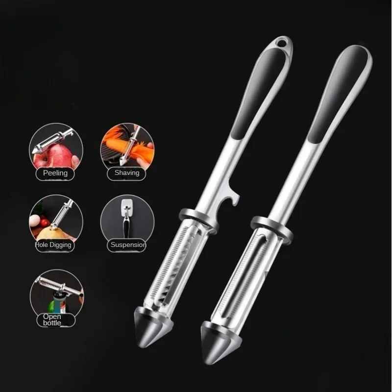 5 in 1 Fruit and Vegetable Peeler Alloy Sharp Peeler Potato Carrot Grater Peeler Kitchen Accessories Kitchen Fruit Gadgets