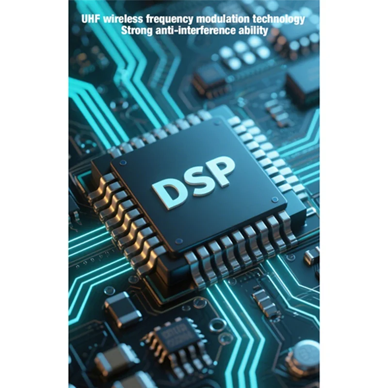 ELECT-UHF Microphone Wireless Converter XLR Transmitter And Microphone Receiver For Dynamic Condenser Microphone Universal