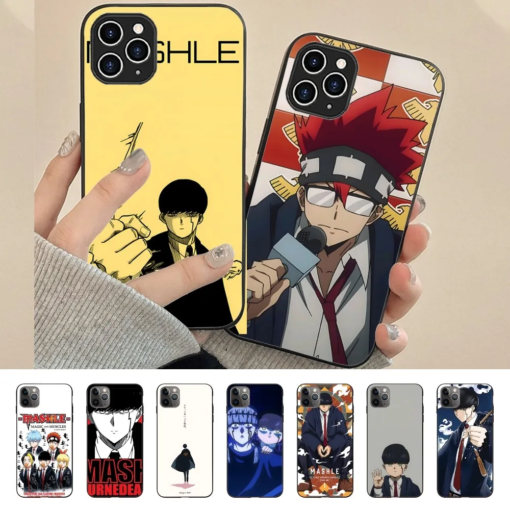 M-Mashles-Magic-And-Muscles Phone Case For Iphone 15 11 13 14 Pro Max 7 8 Plus X Xr Xs Max 16pro 12mini Cover Case