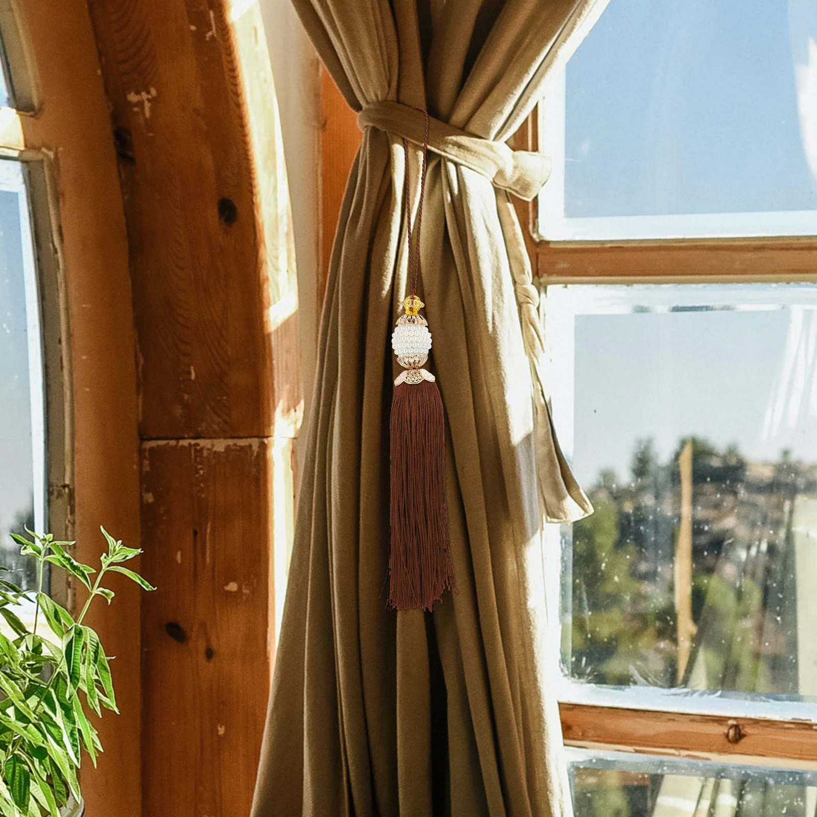 

2pcs Hanging Craft Making Tassels For Diy Home Decor Curtain Tassel Ornaments Bag Tassel Pendants Clothing Tassels