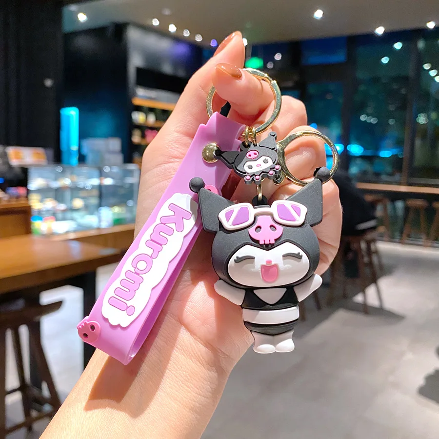 

Kuroomi cartoon keychain toy, suitable for both boys and girls, makes an adorable gift accessory for backpacks