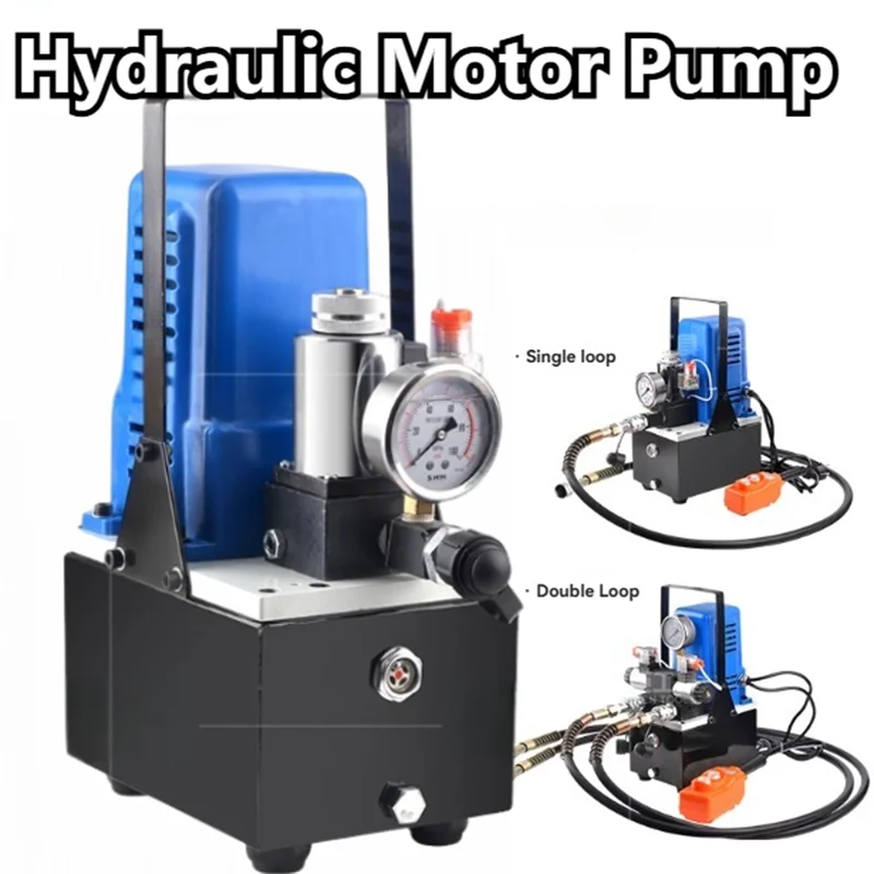 

1200W Portable Hydraulic Electric Pump 700/700AB 0.7L/min Hydraulic Pump Single and Double High Pressure Hydraulic Pump