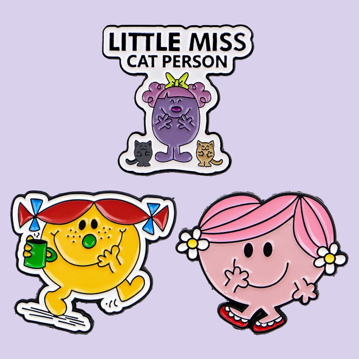 3 teile/satz Nette Cartoon Emaille Pin Broschen Für Revers Pin Abzeichen auf Rucksack Kleidung Zubehör Mode Schmuck Geschenke für Freunde