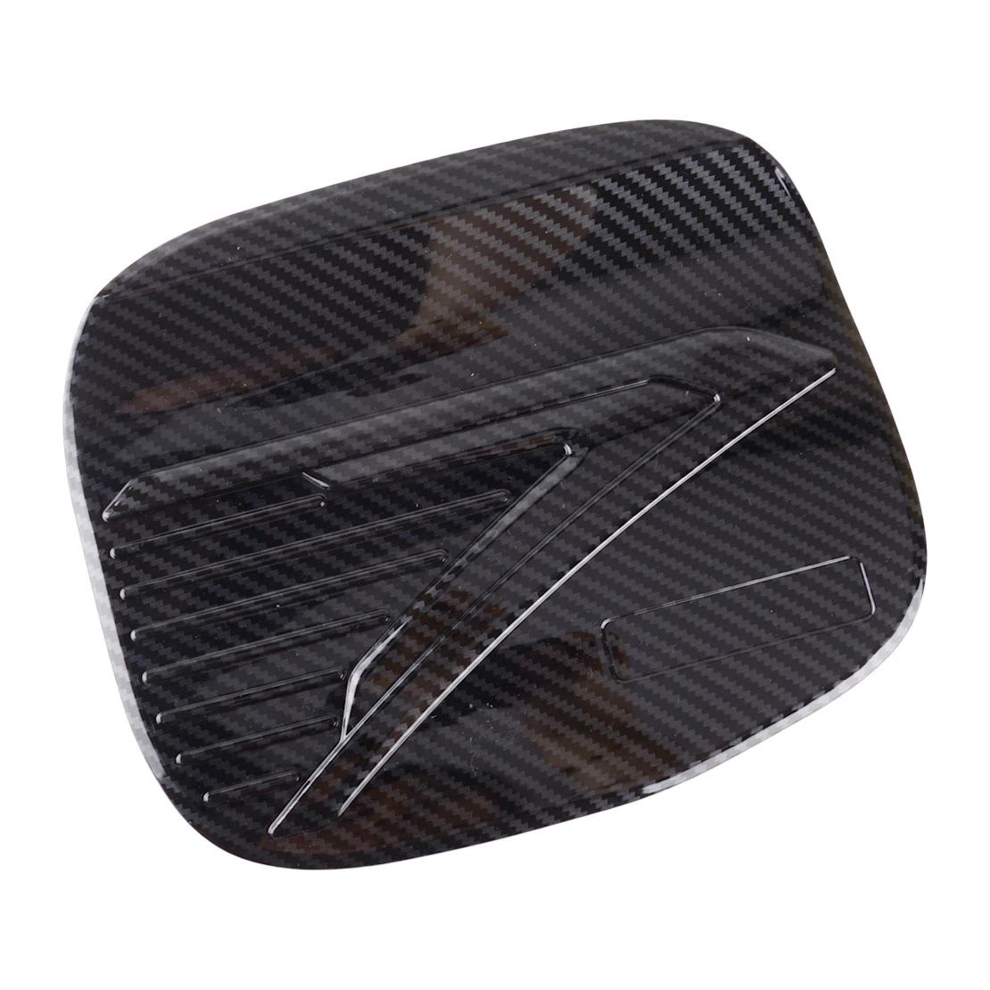 

Car Fuel Gas Tank Cap Cover Carbon Fiber Grain Style Fit For Mitsubishi Outlander 2022-2024