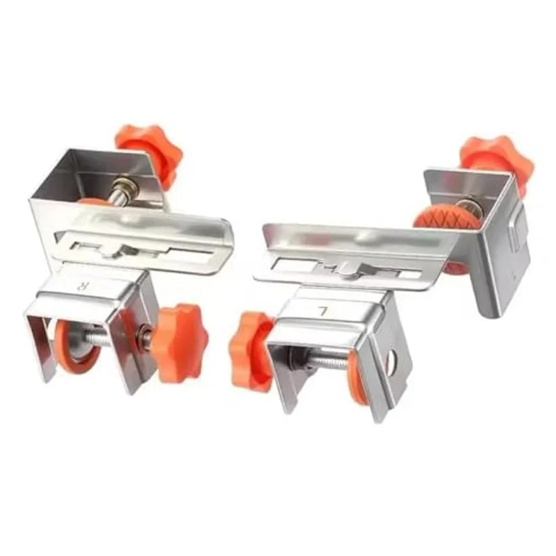 

SHGO-2Pack Heavy-Duty Drawer Front Fixing Clamps, Adjustable Tool For Cabinet Face Frame Alignment