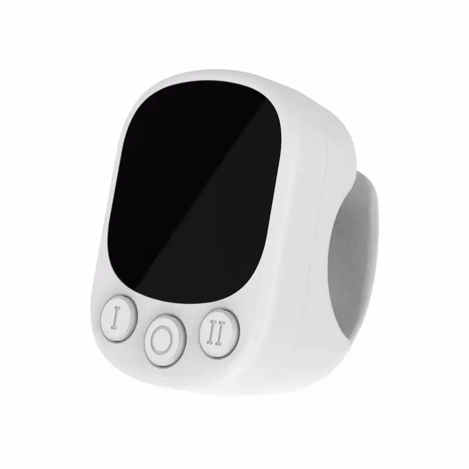 Mini-Funkfernbedienung mit Touchpad-Scrollring, Bluetooth-Seitenwender für iPhone, Android, iPad, Controller, USB wiederaufladbar