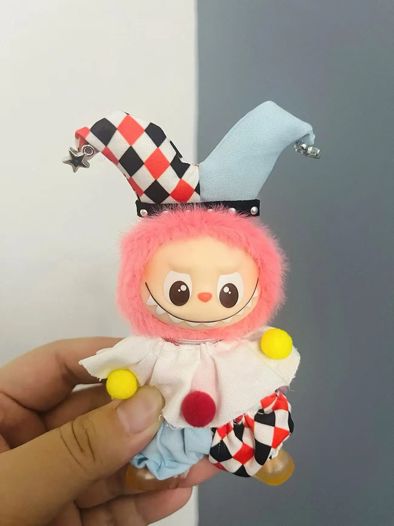 Mini 4.0 Labubus ensemble mignon Kawaii pour 10cm poupée vêtements chaussure monstres broche pour amour série maison de poupée accessoires de mode