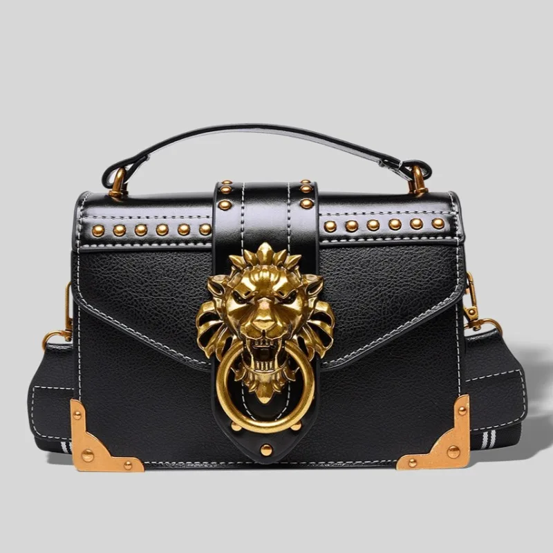 Bolso de mano Vintage de PU para mujer, bolso de hombro tipo bandolera a la moda, bolso cuadrado pequeño, uso diario informal