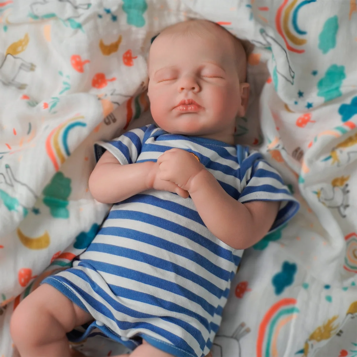 

JOYORA 50 см кукла возрождения, реалистичный готовый продукт, реалистичная художественная кукла ручной работы, милая кукла, роспись, высокое качество, подарок, кукла, подарок