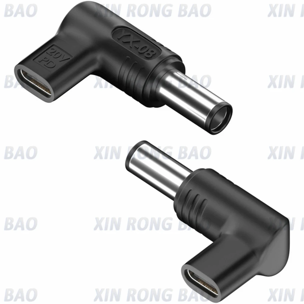 Imagem -06 - Adaptador de Carregamento Rápido Usb tipo c para dc Carregador Portátil Universal Conector do Adaptador Conversor para Dell Asus hp Acer Lenovo 100w