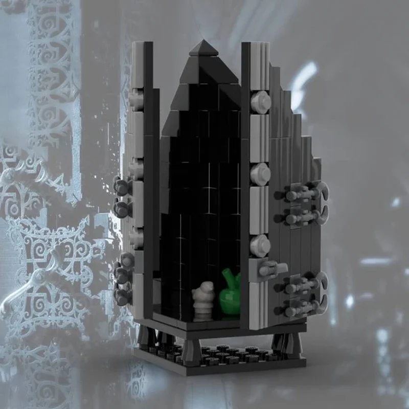 فيلم شعبي Moc اللبنات وحدات التلاشي خزانة V1-V2 نموذج التكنولوجيا الطوب لتقوم بها بنفسك تجميع البناء الهدايا اللعب