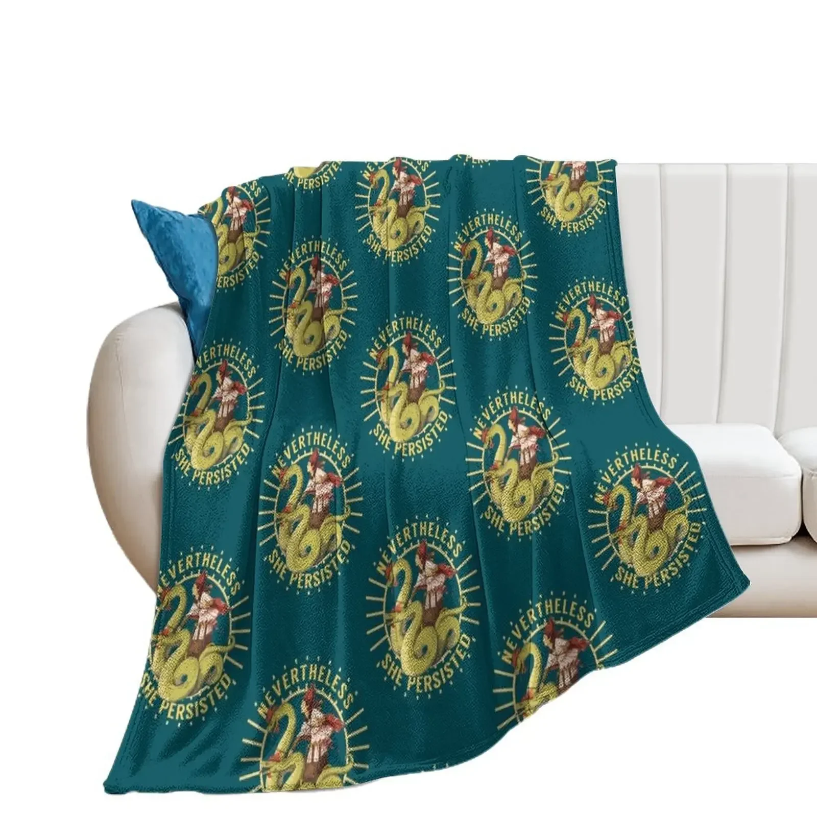 Medea - Nevertheless She Persisted Throw Blanket manga Plaid on the sofa Blankets