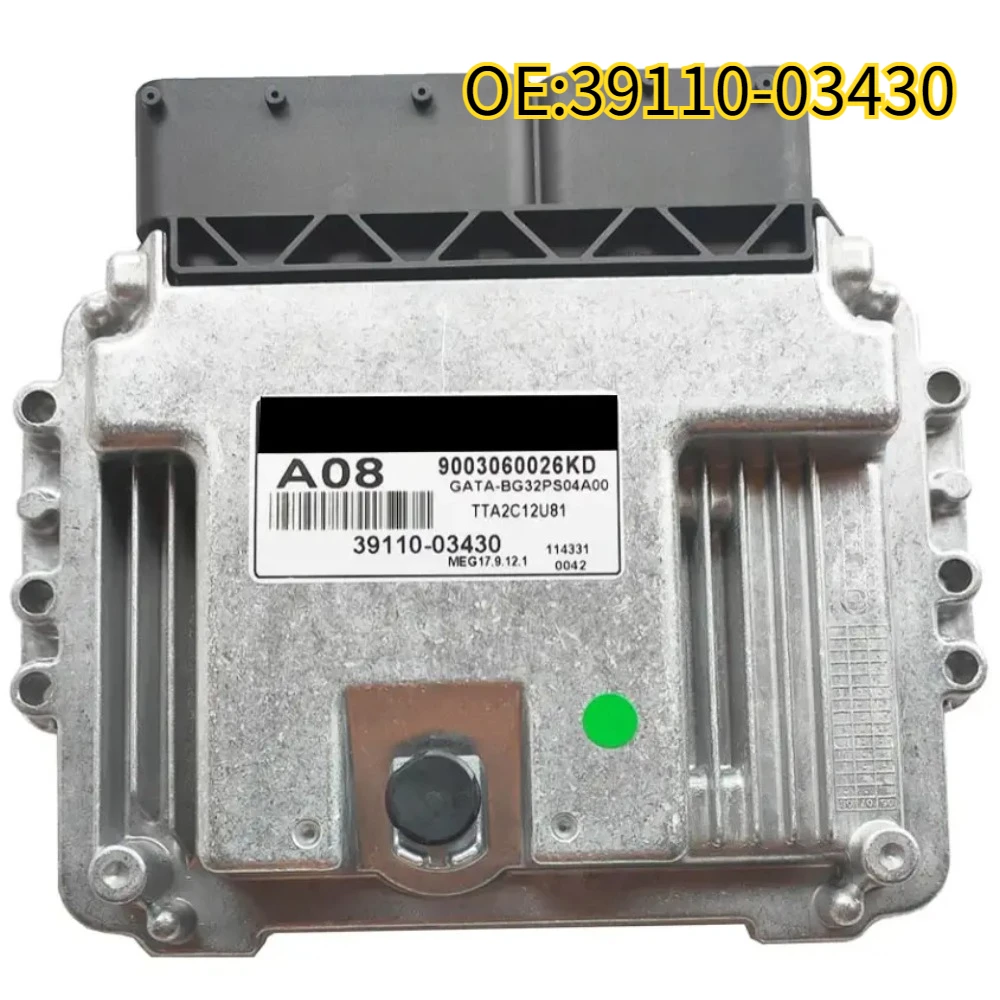 

For 39110-03430 Nieuwe ECU Originele Automotor Computerbord Elektronische Besturingseenheid A 08 Meg 17.9.12.1