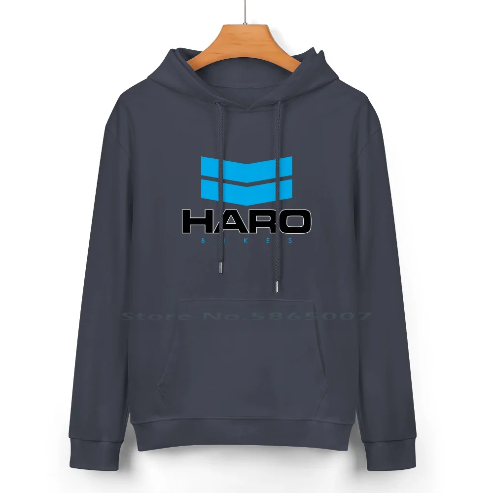 Classic Haro Bmx Logo Pure Cotton Hoodie Sweater 24 Colors Haro Hutch Redline Mongoose Bmx Gt Skyway Bicycle Bike Vintage Retro