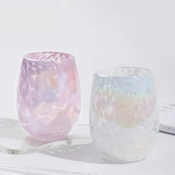 Egg Mug Tumblers Water Cups Milk Juice Breakfast Glasses Coffee Mug Egg Shape Drinking Glass Home Decor Vase Drinkware Lover