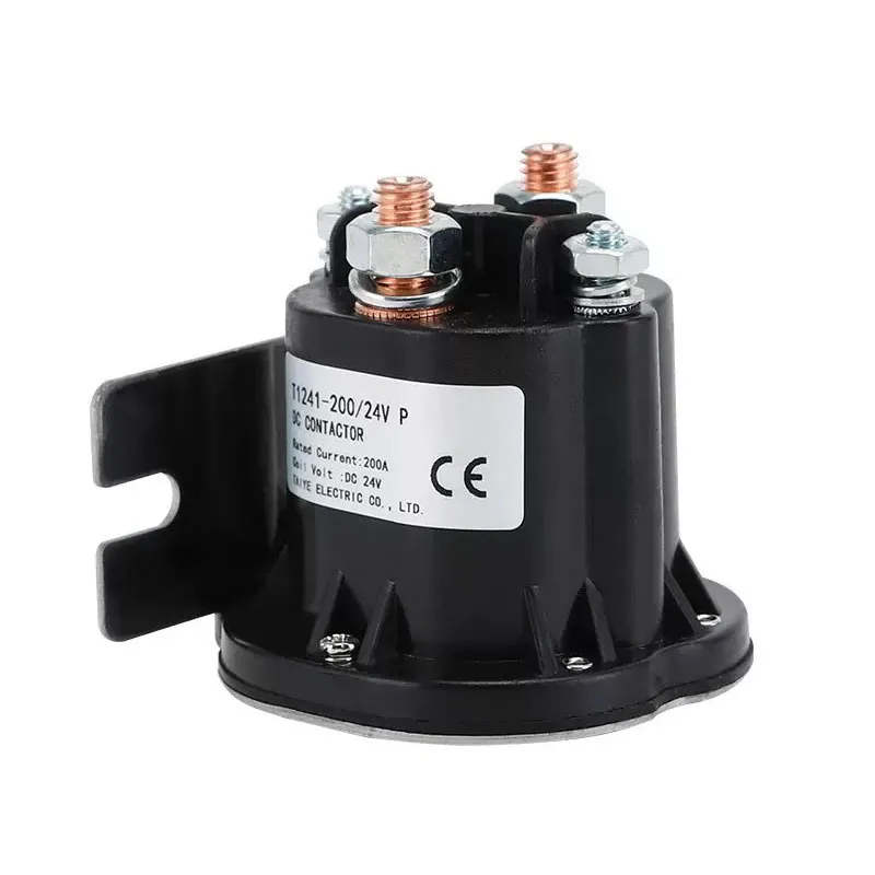 1. Heavy Duty T1241 200 Amp Dc Contactor 12V 24V 48V Motor Control Relay For Electric Forklift Hydraulic Pump Accessories