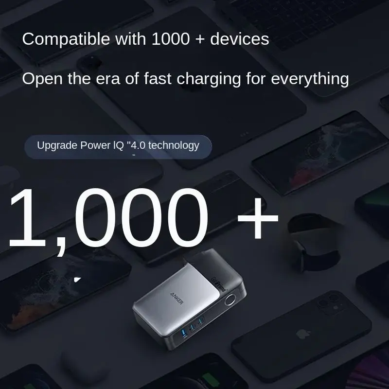 Anker 733 Power Pack GaNPrime PowerCore 65w Fast Charging Compact Foldable Wall Charger 10000 mAh