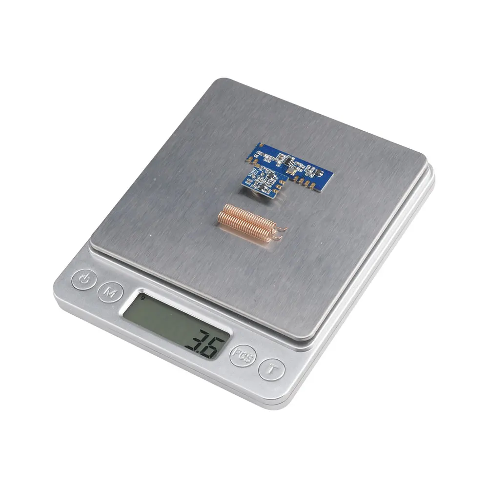 433MHz 100 Meters Wireless Module Kit ASK Transmitter STX882 + ASK Receiver SRX882 + 2Pcs Copper Spring Antenna