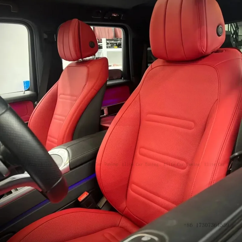 

2025 G Class/G Wagon W463 to W464 Leather Interior with Entire Seat Covers for Mercedes-Benz G350/G500/G63