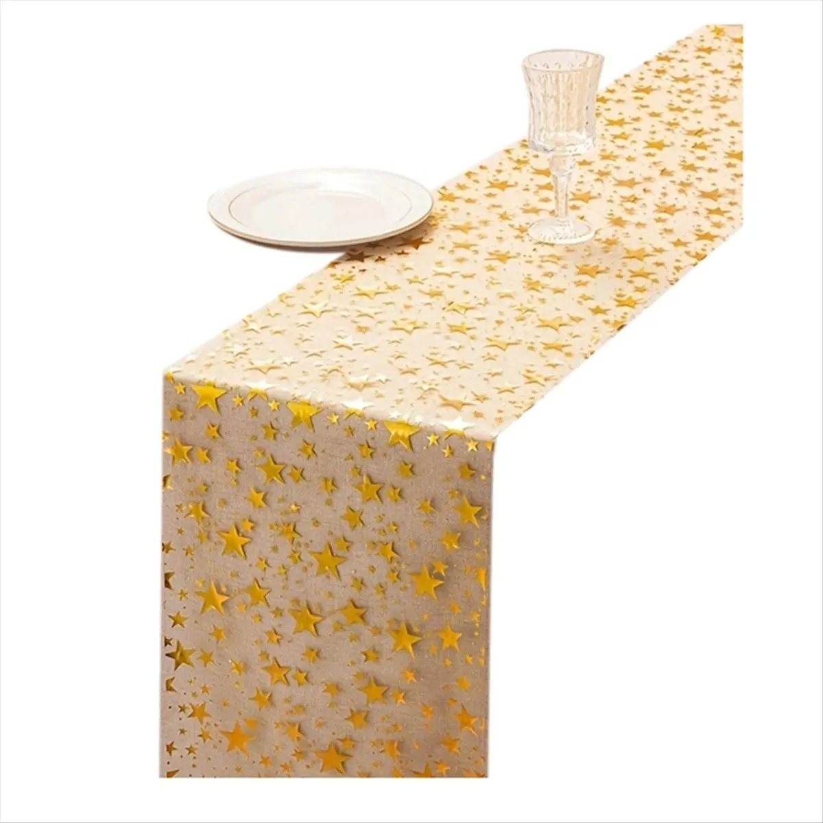 ABJS 3 Rolls Bling Star Table Runner 11x108