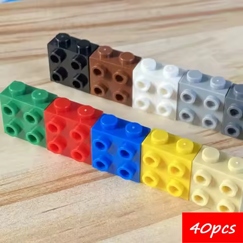 40PCS High-Tech Assemble Particle 22885 1x2x1.66 Building Blocks Kit Part Idea DIY Toys For Children Birthday Gifts