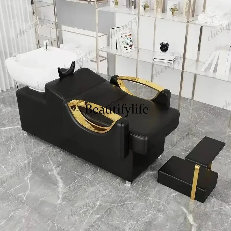 

Z138 Integrated High-end Shampoo Chairs Simplicity Comfort Hair Salon Barber Shampoo Chairs Hairdressing Special Use