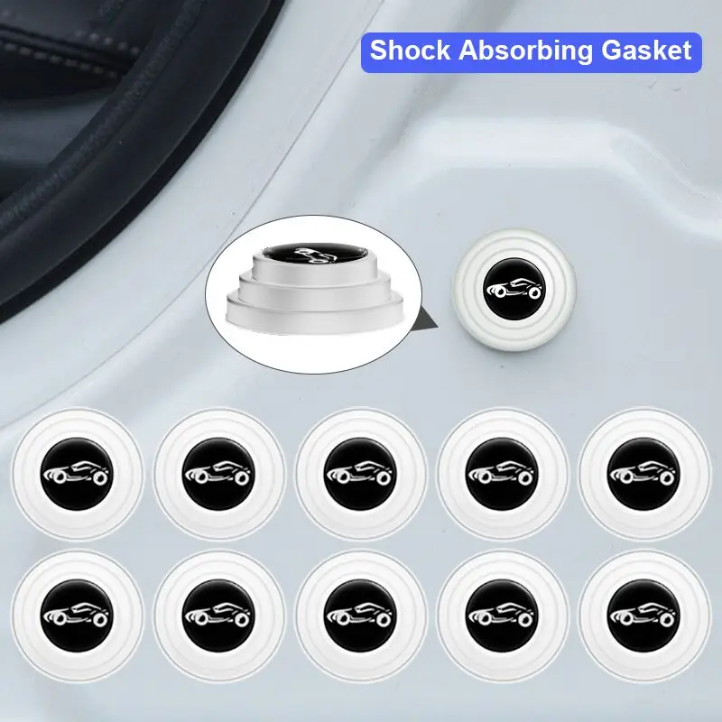 

Car Door Trunk Shock Absorber Gasket Stickers Pad For Toyota RAV4 Land Cruiser Camry Highlander Prado Prius Yaris Corolla Vitz