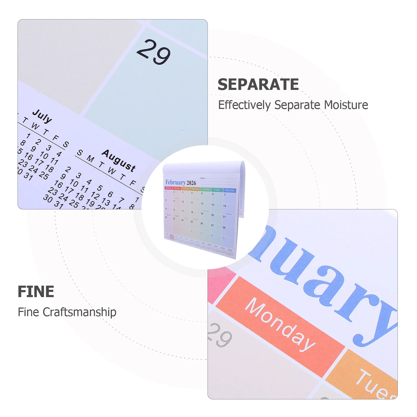 Fridge Calendar Jan 2026 to June 2027 Magnetic Refrigerator Calendar 18-Month Monthly Planner for Fridge Kitchen Organizer