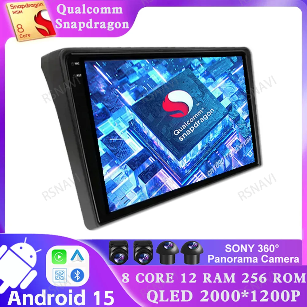 

Android 15 for Fiat Ducato Peugeot Boxer Citroen Jumper 2 2005-2022 Navigation BT GPS Head Unit Multimedia Qualcomm DVD Stereo