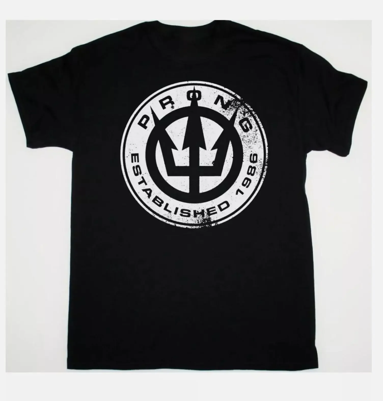 PRONG ESTABLISHED 1986 NEW BLACK Shirt Classic Unisex S-5XL