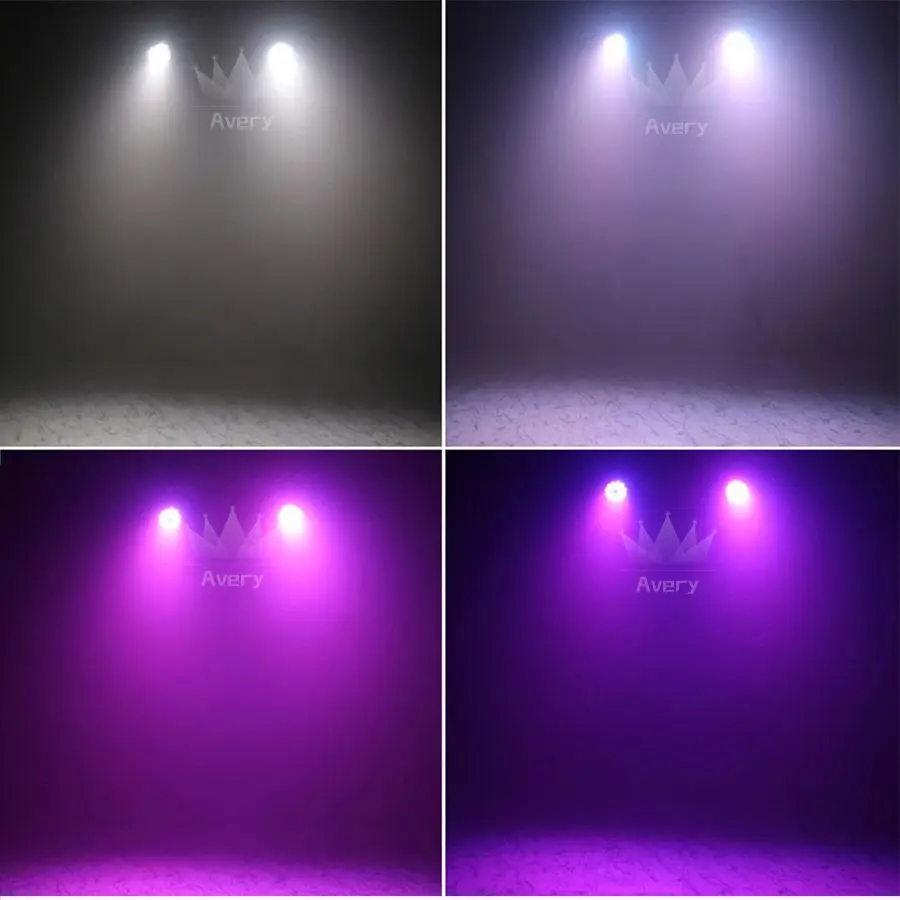 Imagem -06 - Flycase Plana Par Luz Alumínio Rgbw 18x18w Rgbwa 4in 6in 18x12w Dmx dj Profissional Iluminação de Disco Nenhum Imposto 1pc