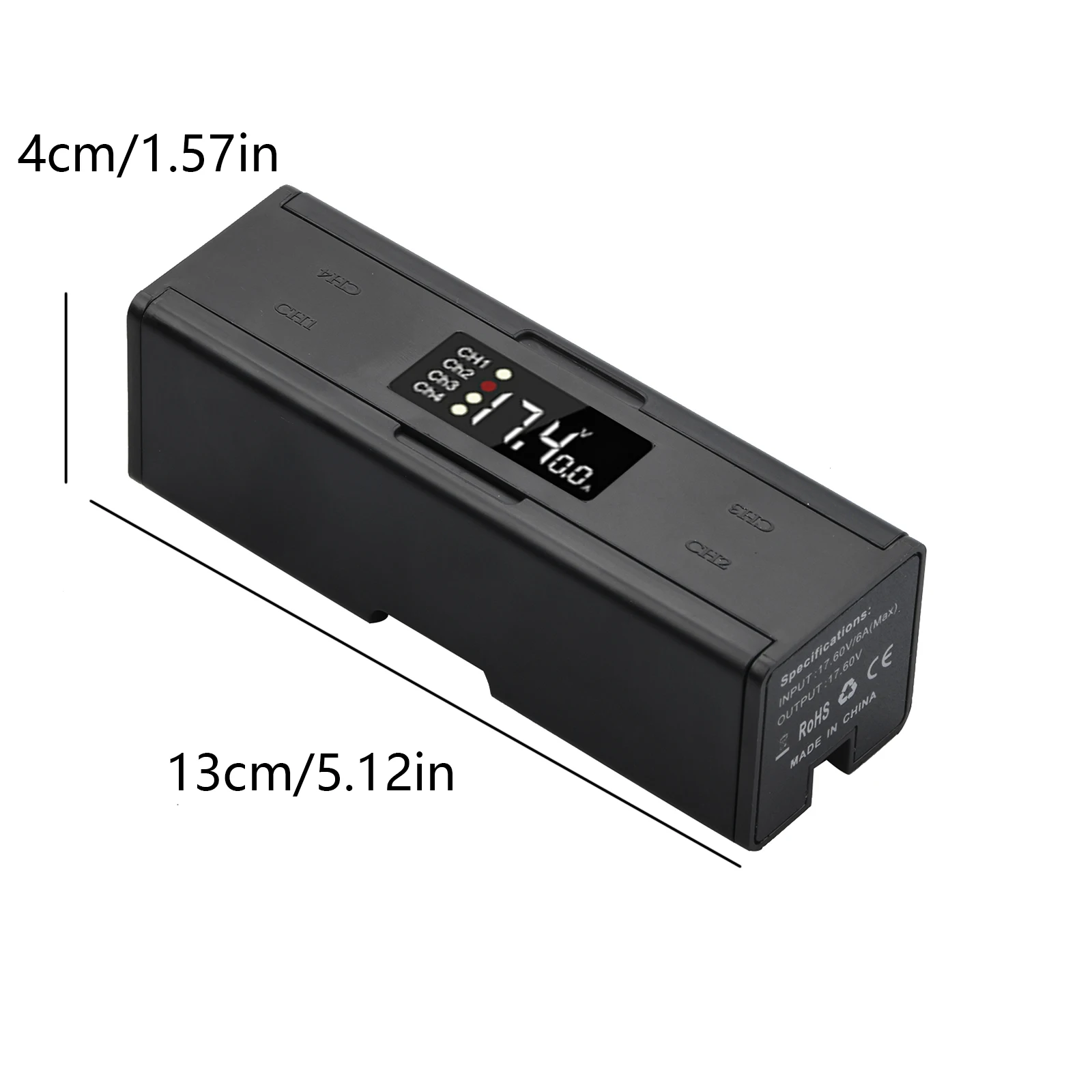 Mini Portable 4 in 1 Digital LED Display Battery Charger Intelligent Charging Hub For DJI Mavic 2 Pro Zoom Drone