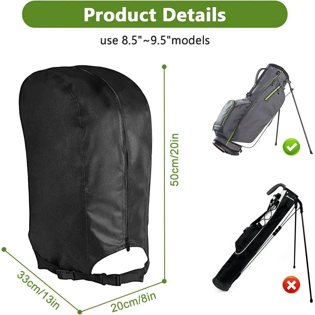 Golf Rain Bag Outdoor Golf Supplies Dustproof Club Bags Cape Club Bags Raincoat Protective Cover For Golf Bag Devices Waterproof