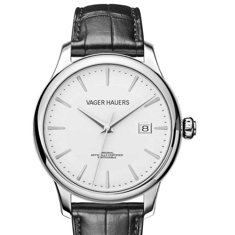 Limited Edition Original Genuine Watch Men's Ultra-Thin Automatic Mechanical Watch Business Steel Belt Waterproof Men's Watch