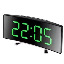 Electronic alarm clock Mirrored digital clock Digital alarm clock LED mirror clock