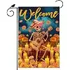 Sugar Skull Guitar Day of The Dead Garden Flag Yard Decor 12x18In jjp