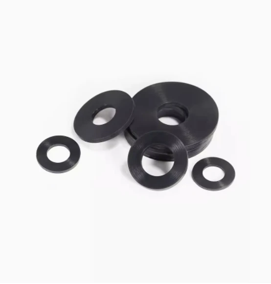 20pcs M3 M4 M5 M6 M8 Black Insulation Sealing Ring Rubber Flat Washer Gasket